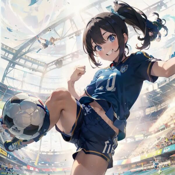 Anime nữ xinh đẹp tỏa sáng rực rỡ