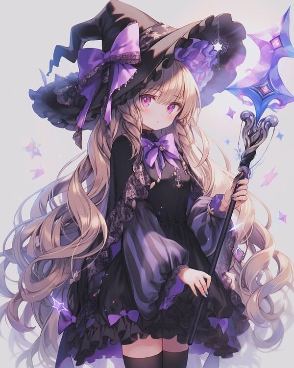 Bộ ảnh anime phép thuật rực rỡ và sống động