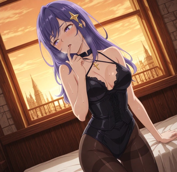Cosplay anime nữ gợi cảm khó rời mắt