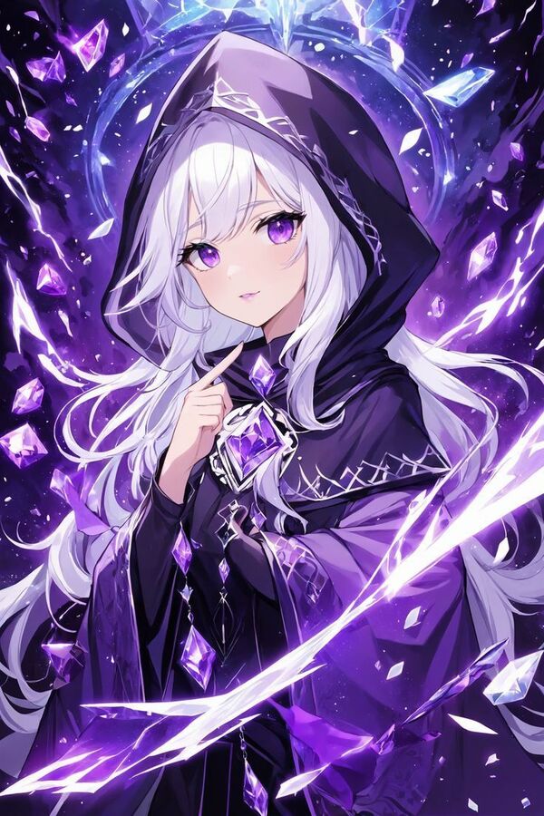 Hình ảnh phép thuật anime mang nét cuốn hút
