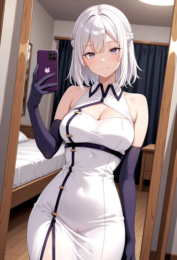 Hình anime nữ ngầu lòi thần thái