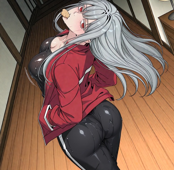 Hình anime nữ ngầu lòi tóc dài