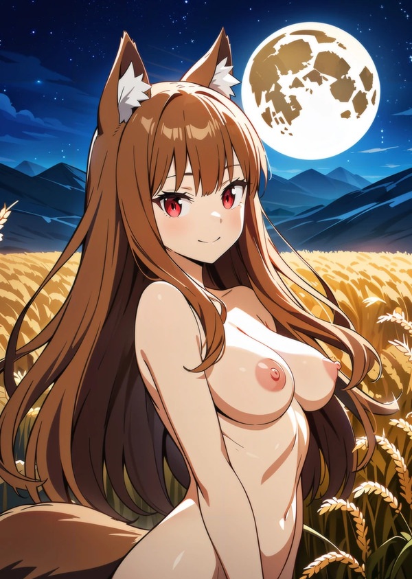 Hình gái anime không mặc đồ rạng rỡ tự tin