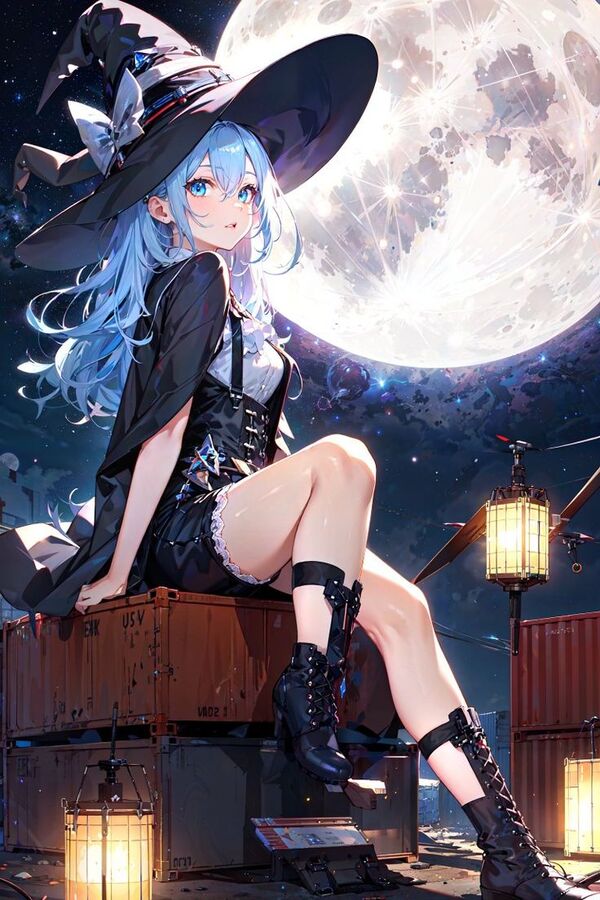 Hình phép thuật anime mang cảm hứng fantasy