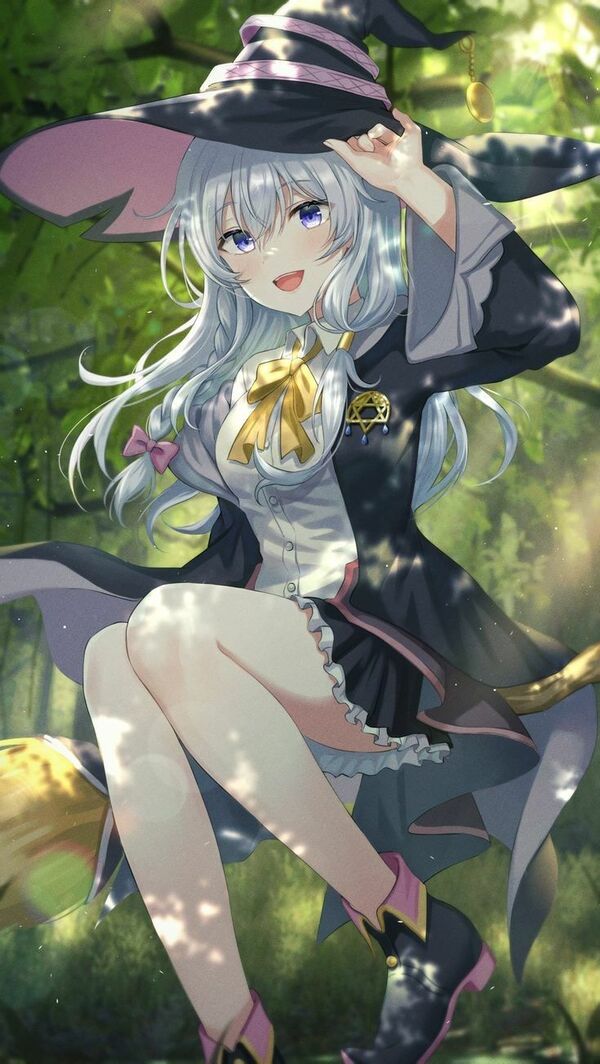 Phù thủy anime giữa thiên nhiên